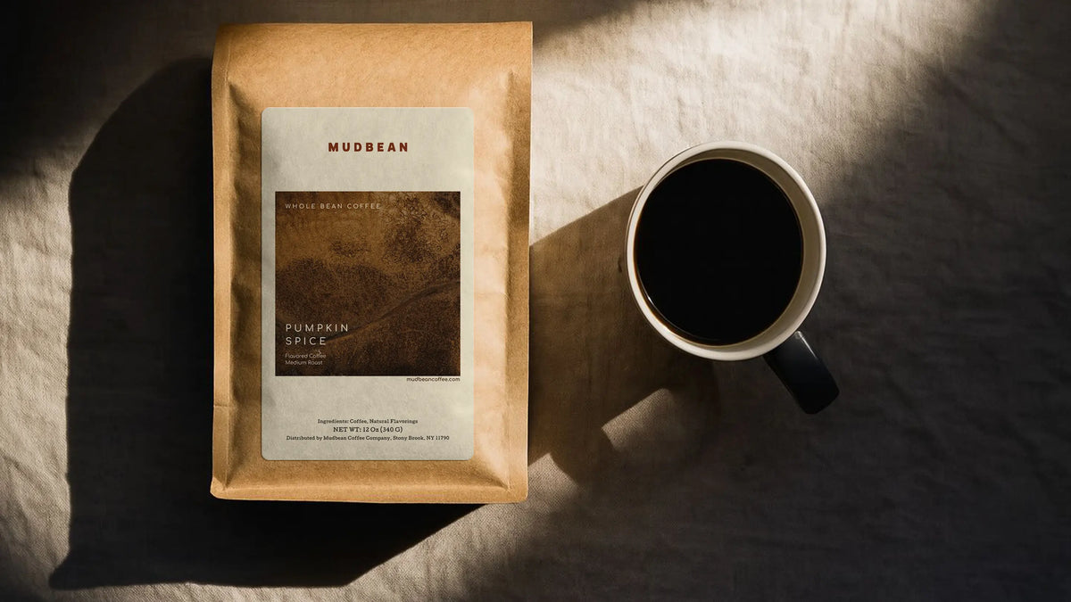 Mudbean flavored specialty grade coffee